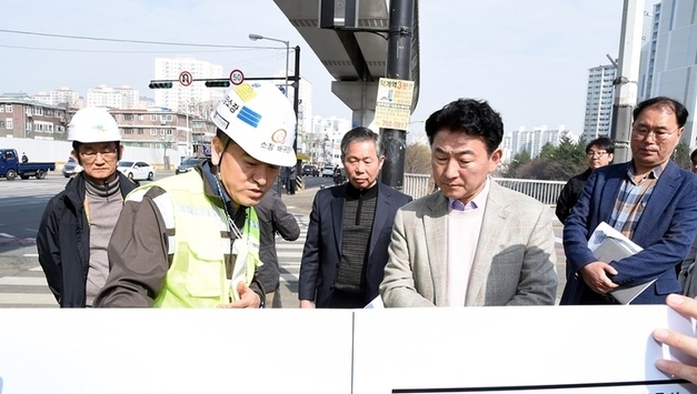 의정부시, 현장 시장실 통한 탑석사거리 보행환경 개선
