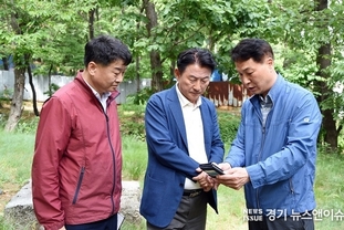 '현장출동' 김동근 의정부시장, 민원 있는 곳 어디든 달려간다