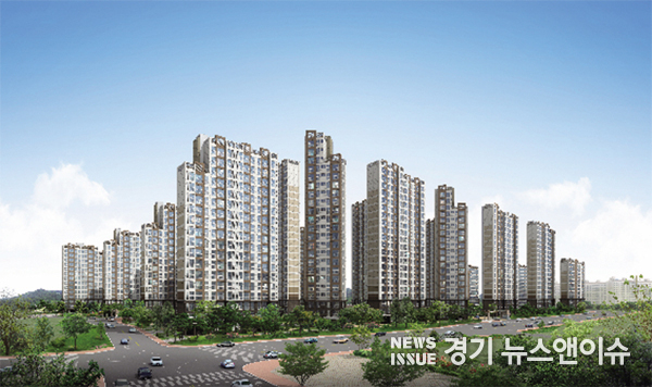양주 서해그랑블 대우이안 지역주택조합아파트 조감도