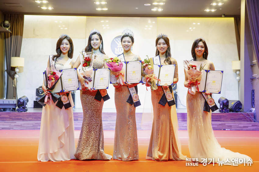 2020 탑 5 수상자 왼쪽부터 수 정유림- 선 임효라 - 진 오유나 - 미 임하영 - 려 김민지