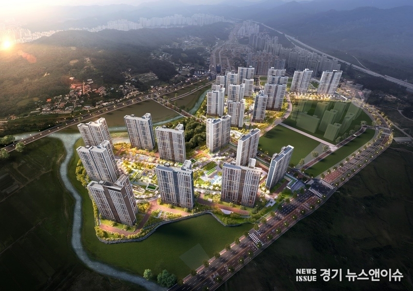 의정부 고산 수자인 디에스티지 조감도