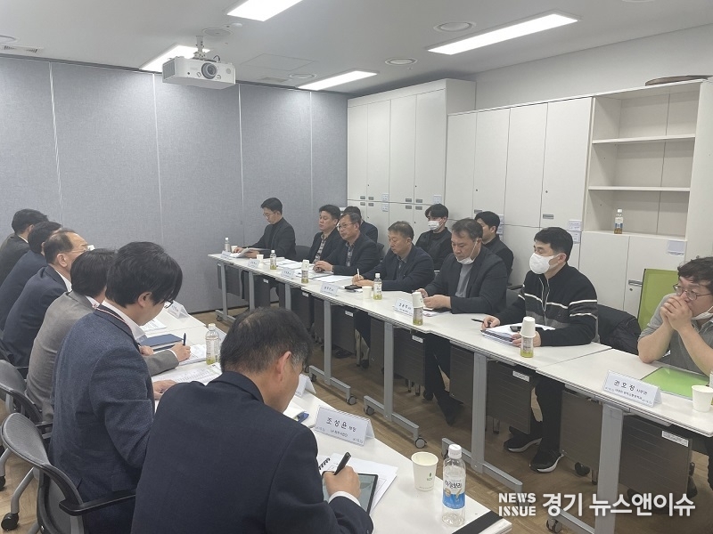 23일 서울 국토발전전시관에서 열린 수도권 서북권 광역교통정책 간담회 모습.(사진=고양특례시 제공)
