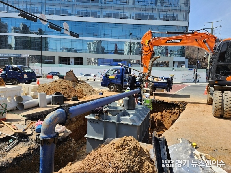 고양특례시가 추진중인 스마트 상수도 관망 관리 사업 현장. (사진=고양특례시 제공)