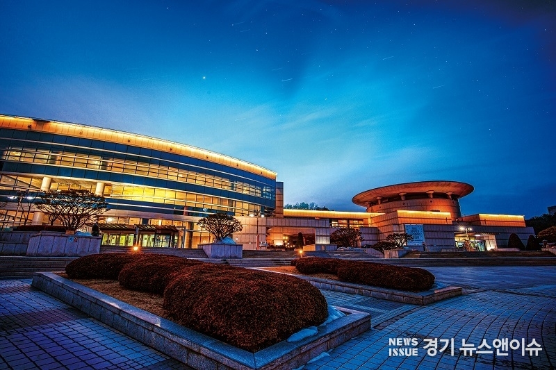 의정부문화재단 야경.(사진=의정부문화재단 제공)