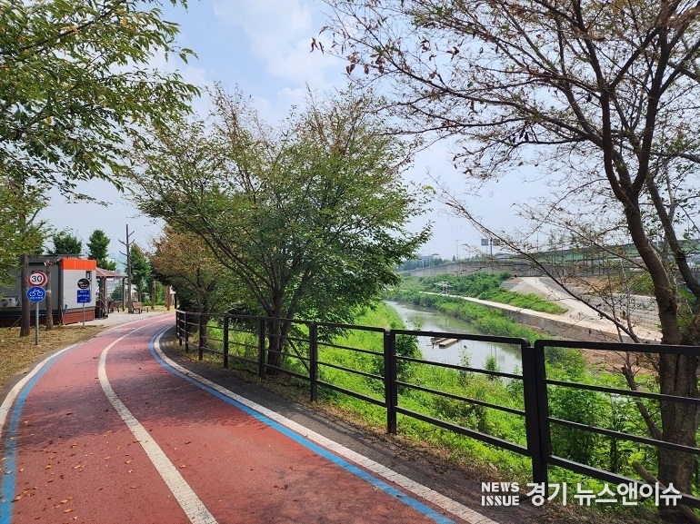 고양특례시가 조성중인 대화천 산책로. (고양특례시 제공)