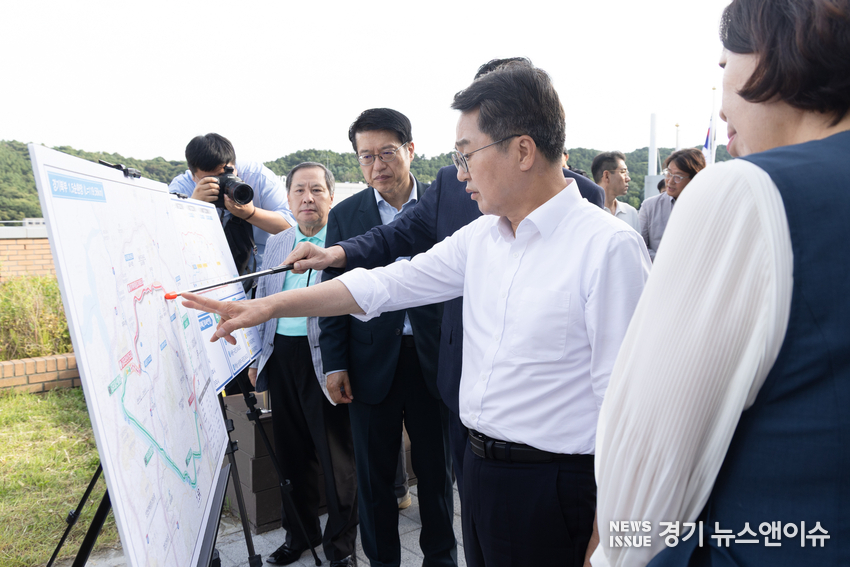 '경기북부 고속화도로' 현장 보고