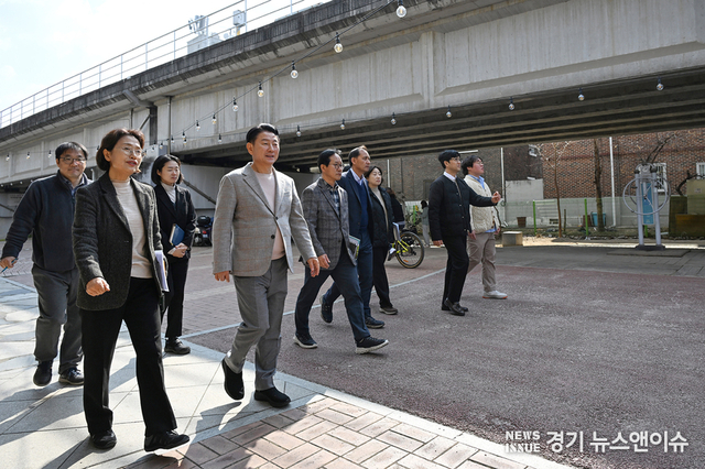 의정부시, 흥선권역 철도 하부 공간 주민 위한 새로운 공간으로 변화시킨다